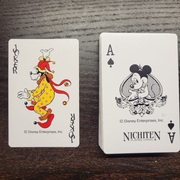 DISNEY JAPAN 1992 NICHITEN VINTAGE MICKEY MINIE PLAYING CARDS [BNIB] - Picture 11 of 14